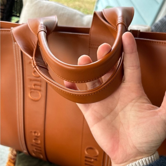 Chloe Woody Large Tote - Picture 3 of 7